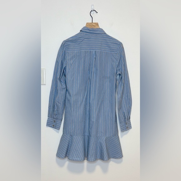 Quince 100% Organic Cotton Poplin Drop Waist Shirt Dress , sz : small - Picture 12 of 14